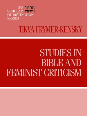 cover image of Studies in Bible and Feminist Criticism